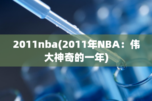 2011nba(2011年NBA：伟大神奇的一年)