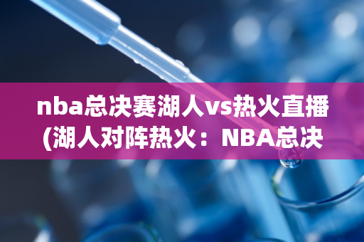 nba总决赛湖人vs热火直播(湖人对阵热火：NBA总决赛现场直播)